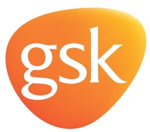 Orange and yellow gradient logo featuring the lowercase letters "gsk.