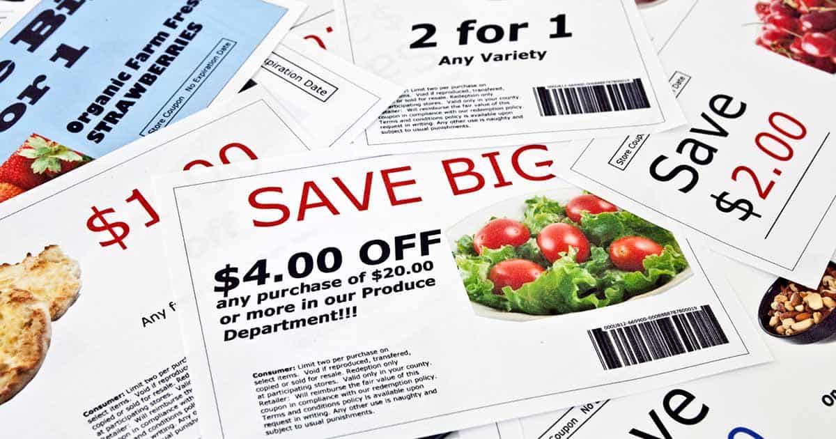 What Can You Do If You Can’t Afford Allergen-Free Foods? 6 a pile of paper grocery coupons